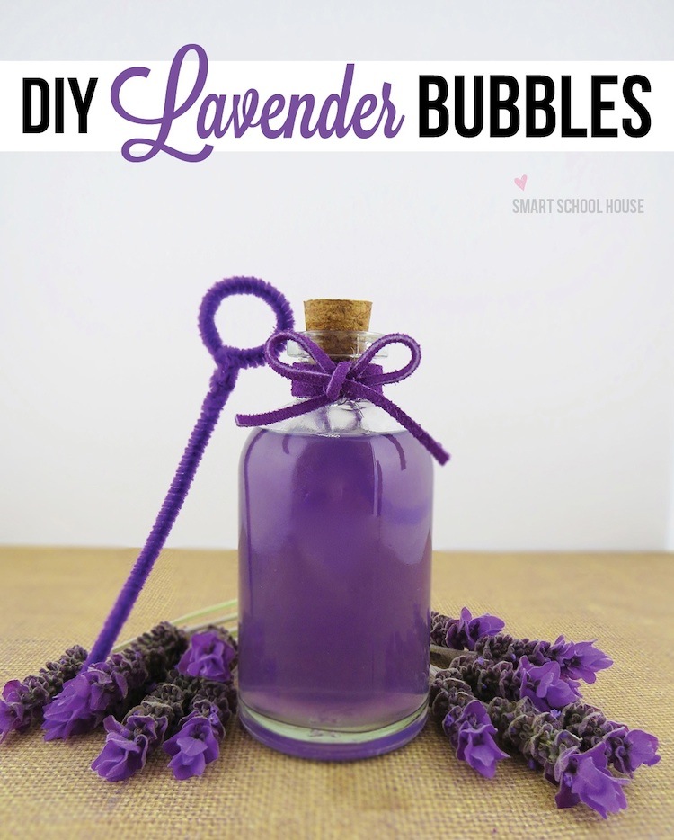 How to make bubbles! A fun lavender bubble tutorial