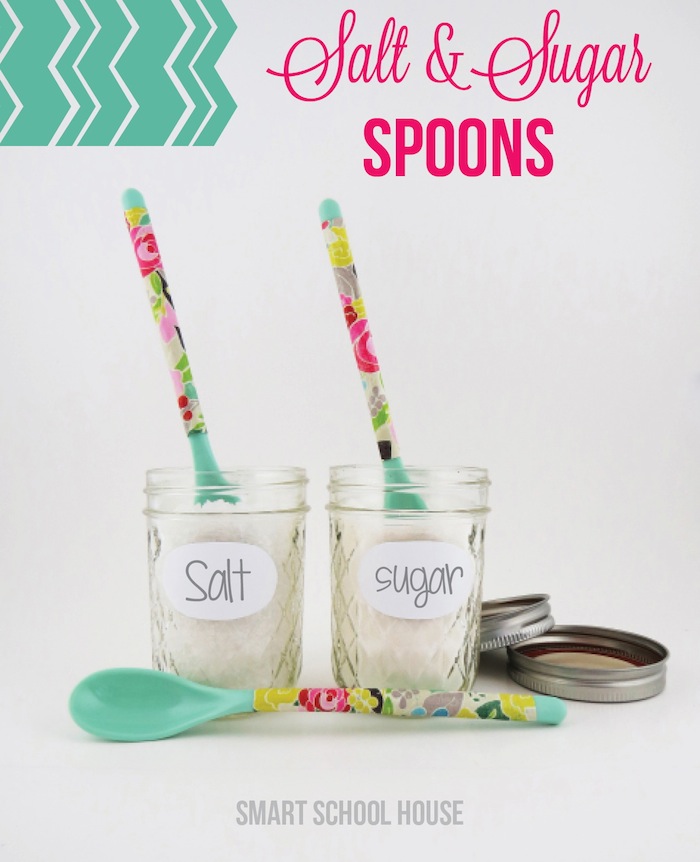 DIY Craft: Floral Spoons