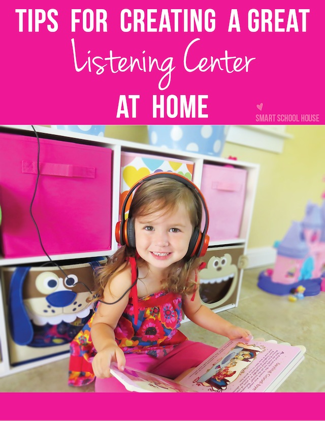 Teaching toddlers with a listening center