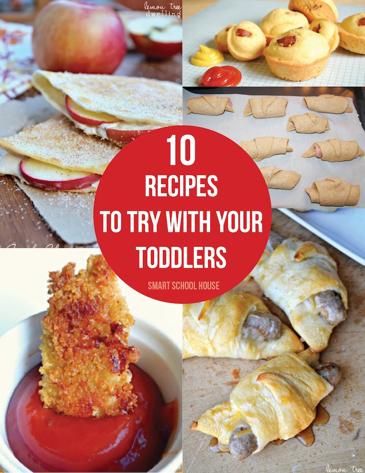 10 Recipes to Try with Your Toddlers