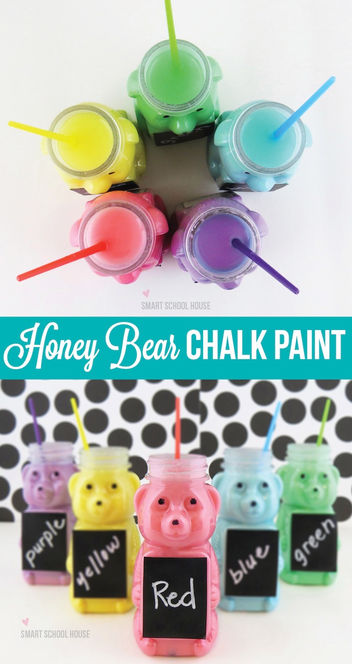 Honey Bear Chalk Paint Recipe #DIY #CartersHoliday