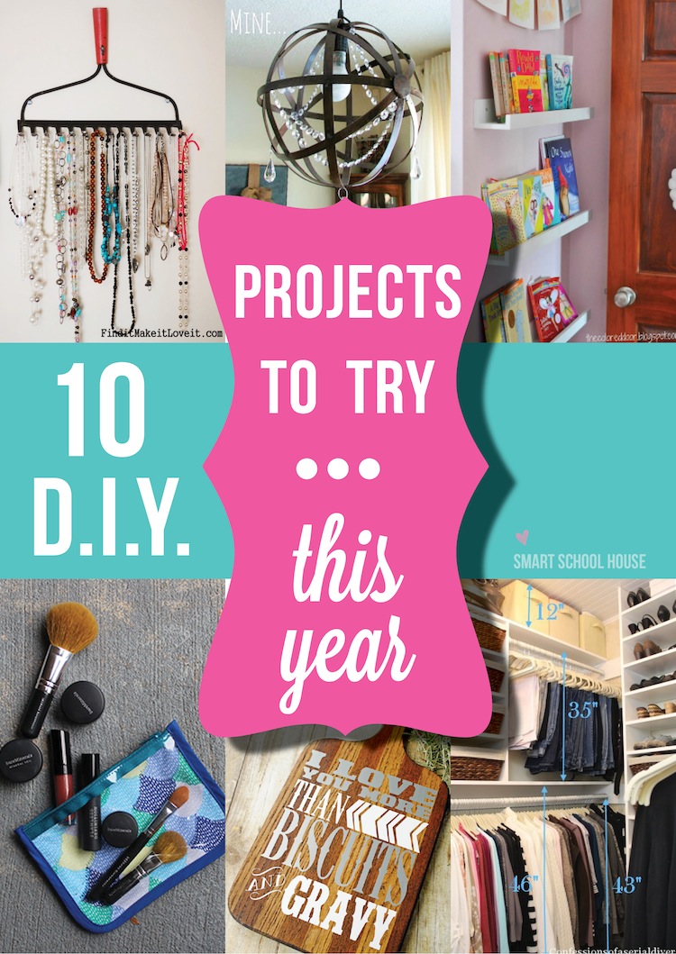 10 DIY Projects to Try This Year