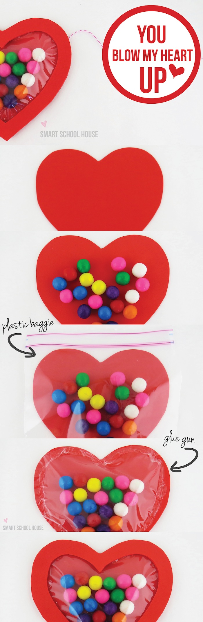 Blow My Heart Up - Bubble Gum Valentine Craft