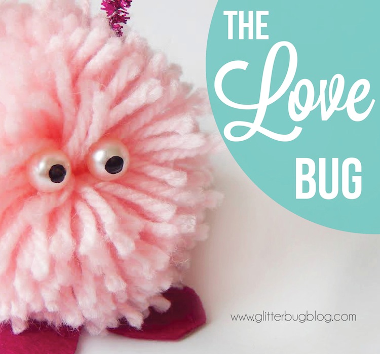 Love Bug Craft by www.GlitterBugBlog.com