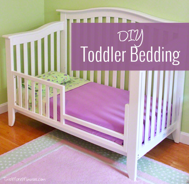 DIY Toddler Bedding