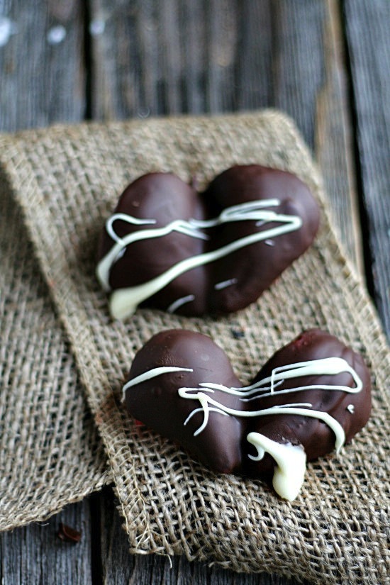 Chocolate Covered Strawberry Hearts by Heather's French Press