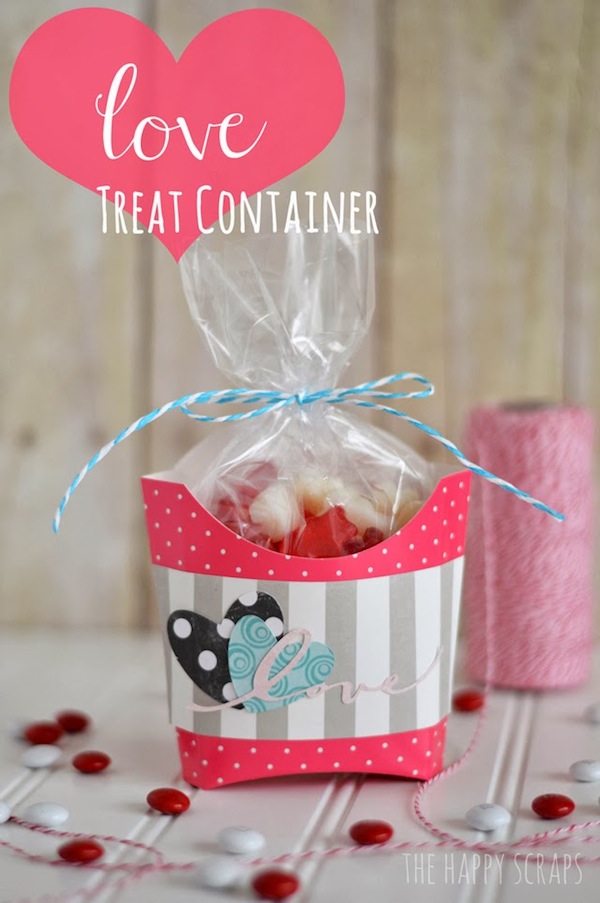 Love Treat Container by The Happy Scraps