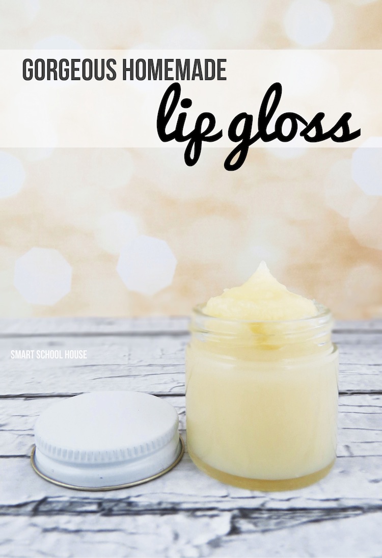 Gorgeous Homemade Lip Gloss Recipe!