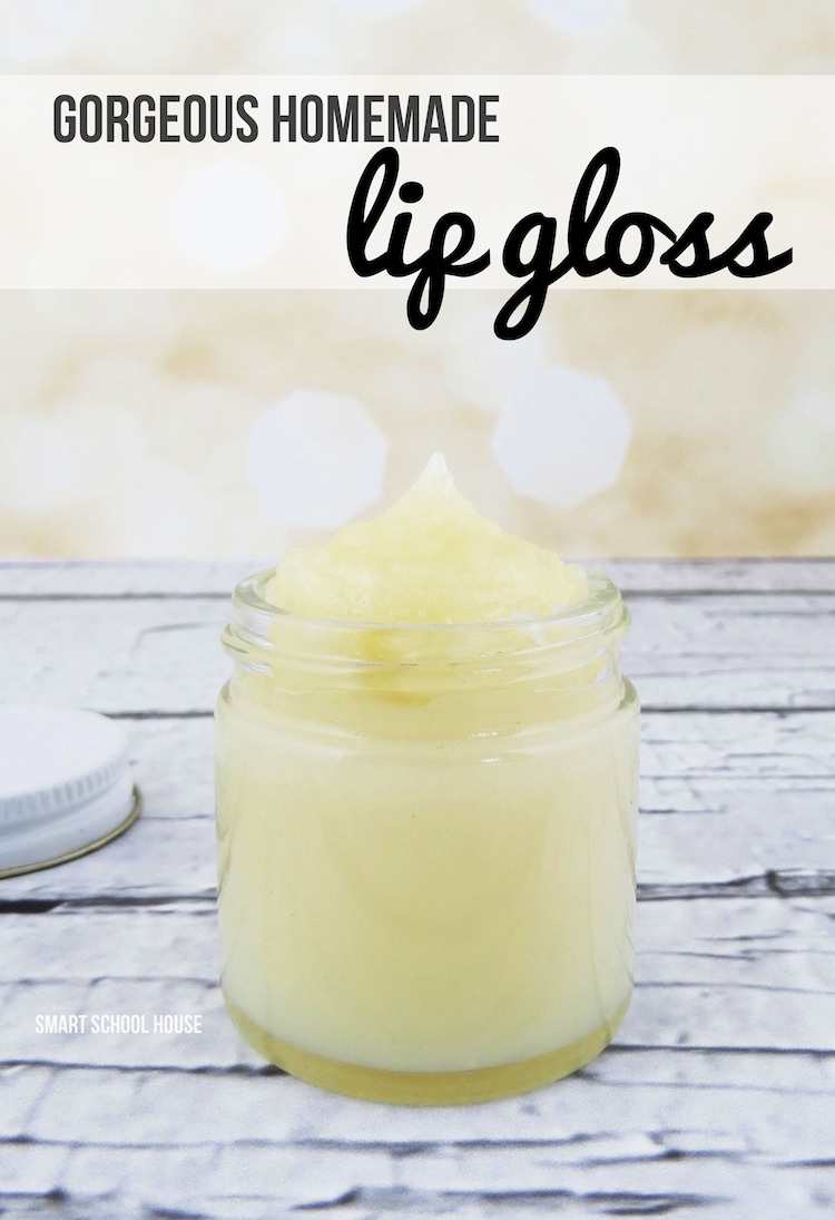 Gorgeous Homemade Lip Gloss Recipe!